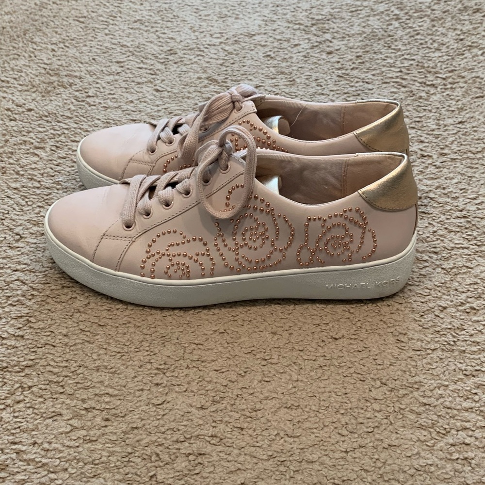 Michael Kors Embellished Sneakers.